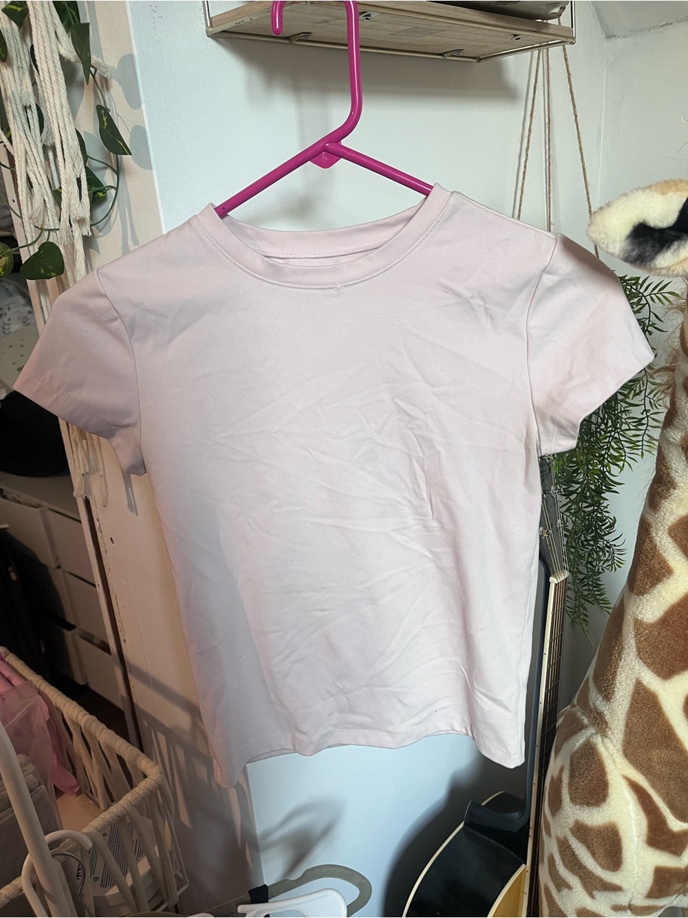 wild fable Light Pink Short Sleeve Crewneck Tee